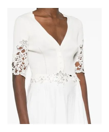 Lace Cotton Cardigan