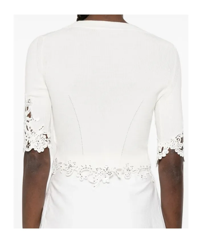 Lace Cotton Cardigan