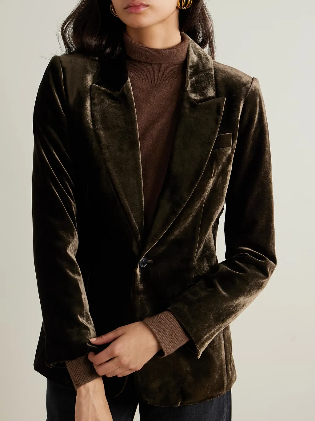 Single-Breasted Blazer