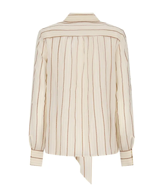 Striped Long-Sleeved Shirt