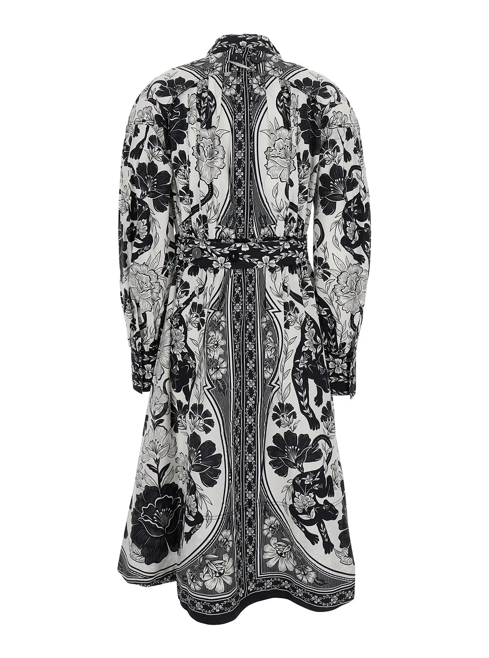Farm Rio Floral Shirt Dress