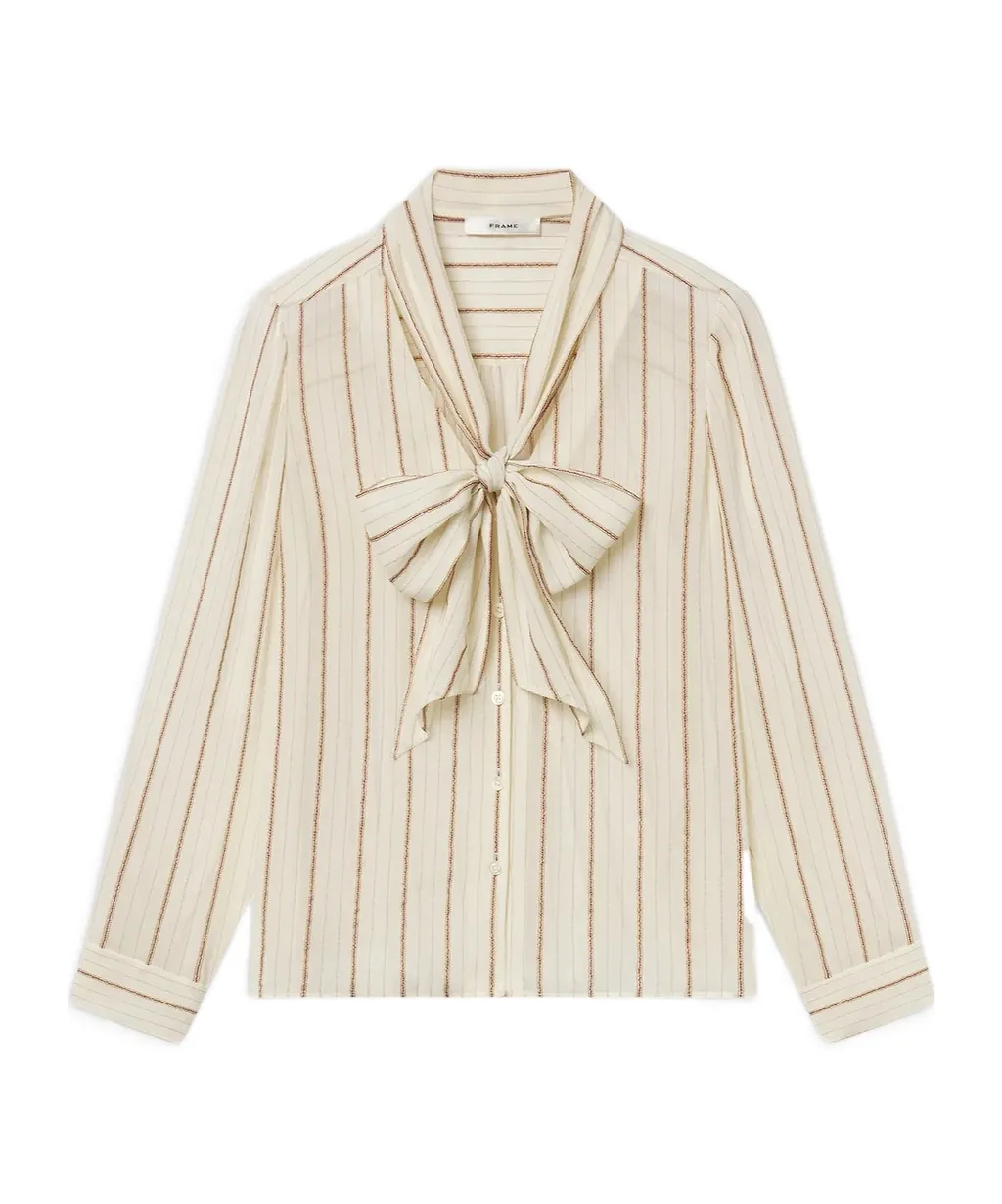 Striped Long-Sleeved Shirt