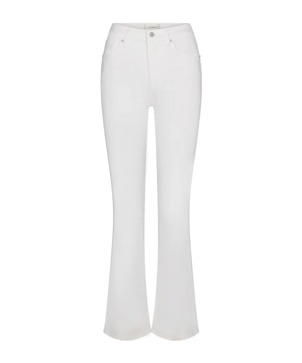 Super Stretch Denim Mid Rise | Flare Full Length