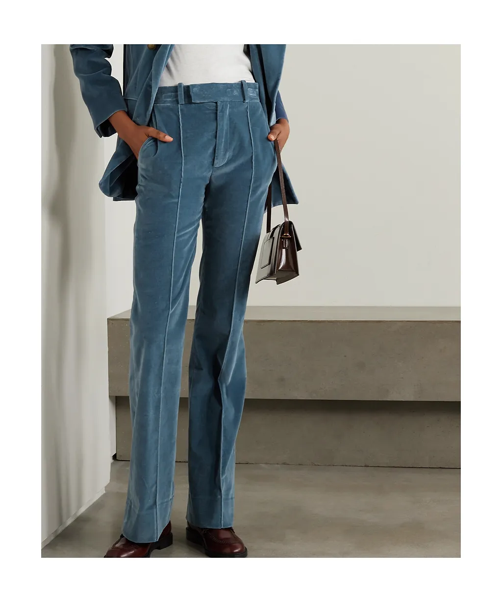 Straight-Leg Casual Pants