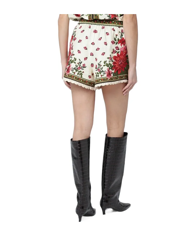 Farm Rio Floral Print Shorts