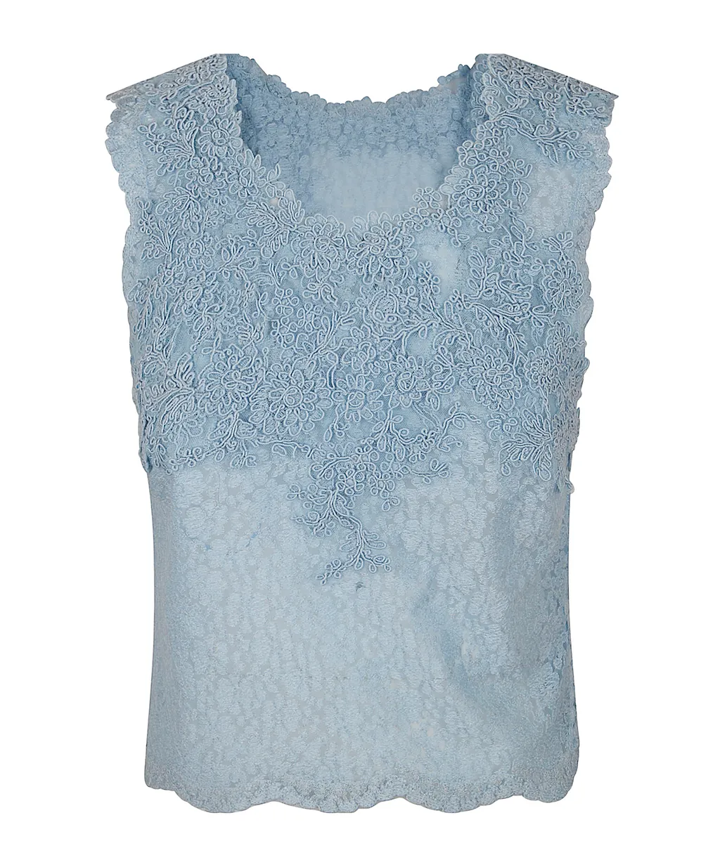 Top With Embroidery