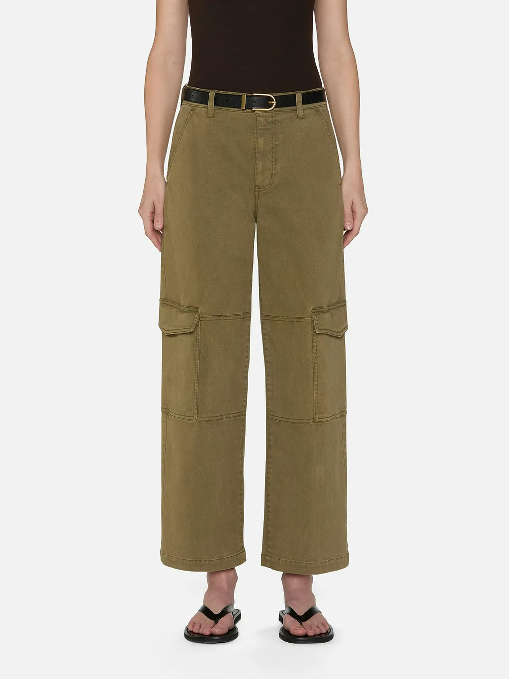 Twill Cargo Trousers
