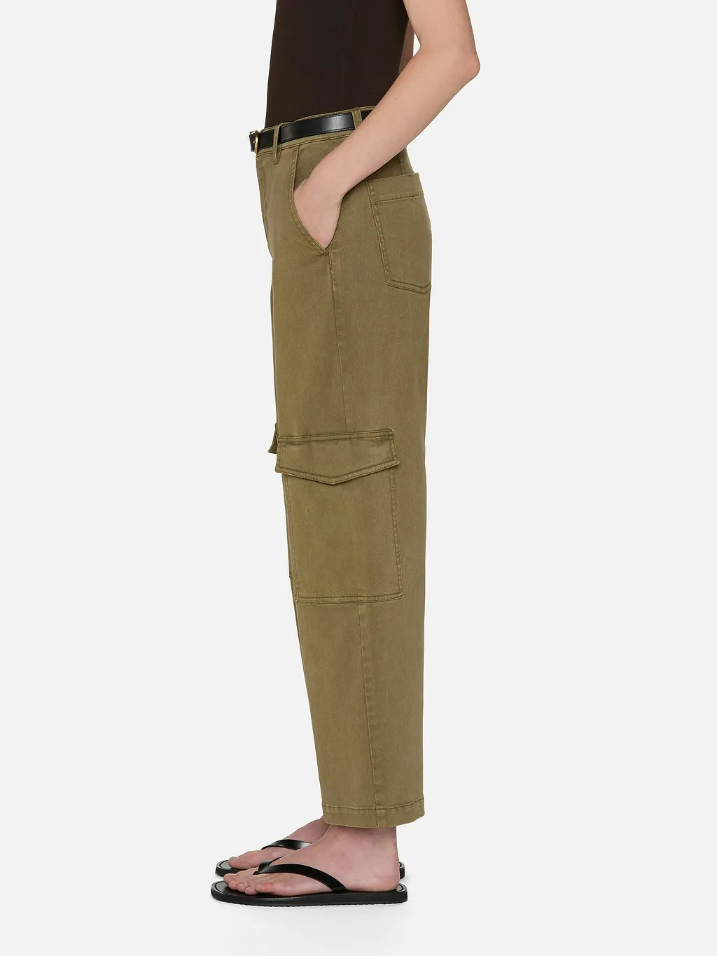 Twill Cargo Trousers
