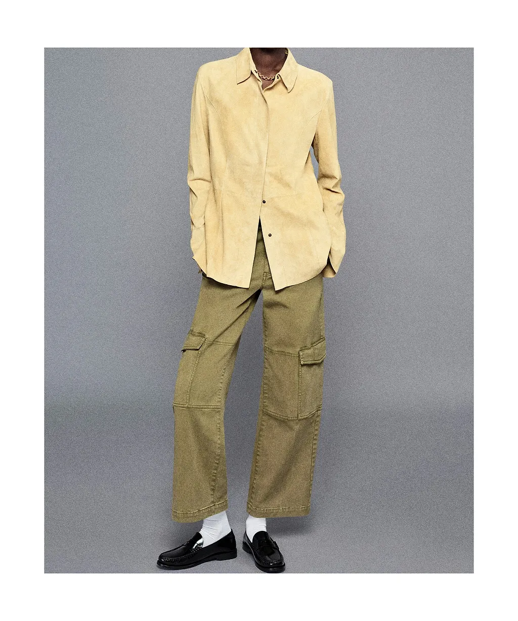 Twill Cargo Trousers