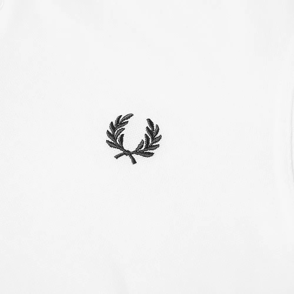 Fred Perry Laurel Wreath-Embroidered Short-Sleeved Polo Shirt