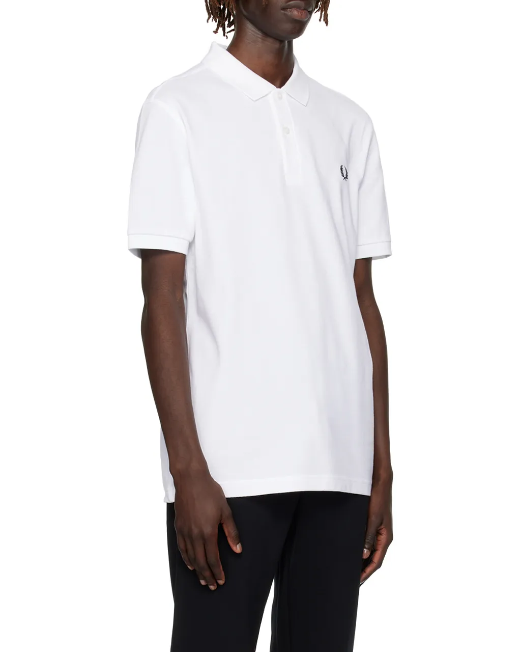 Fred Perry Laurel Wreath-Embroidered Short-Sleeved Polo Shirt