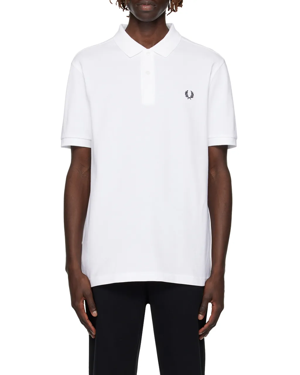 Fred Perry Laurel Wreath-Embroidered Short-Sleeved Polo Shirt