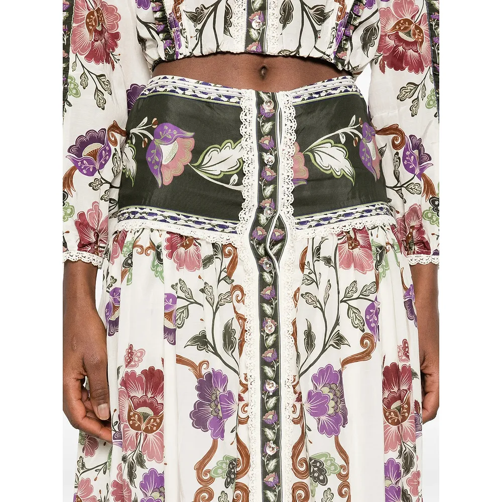 Patterned Skirt