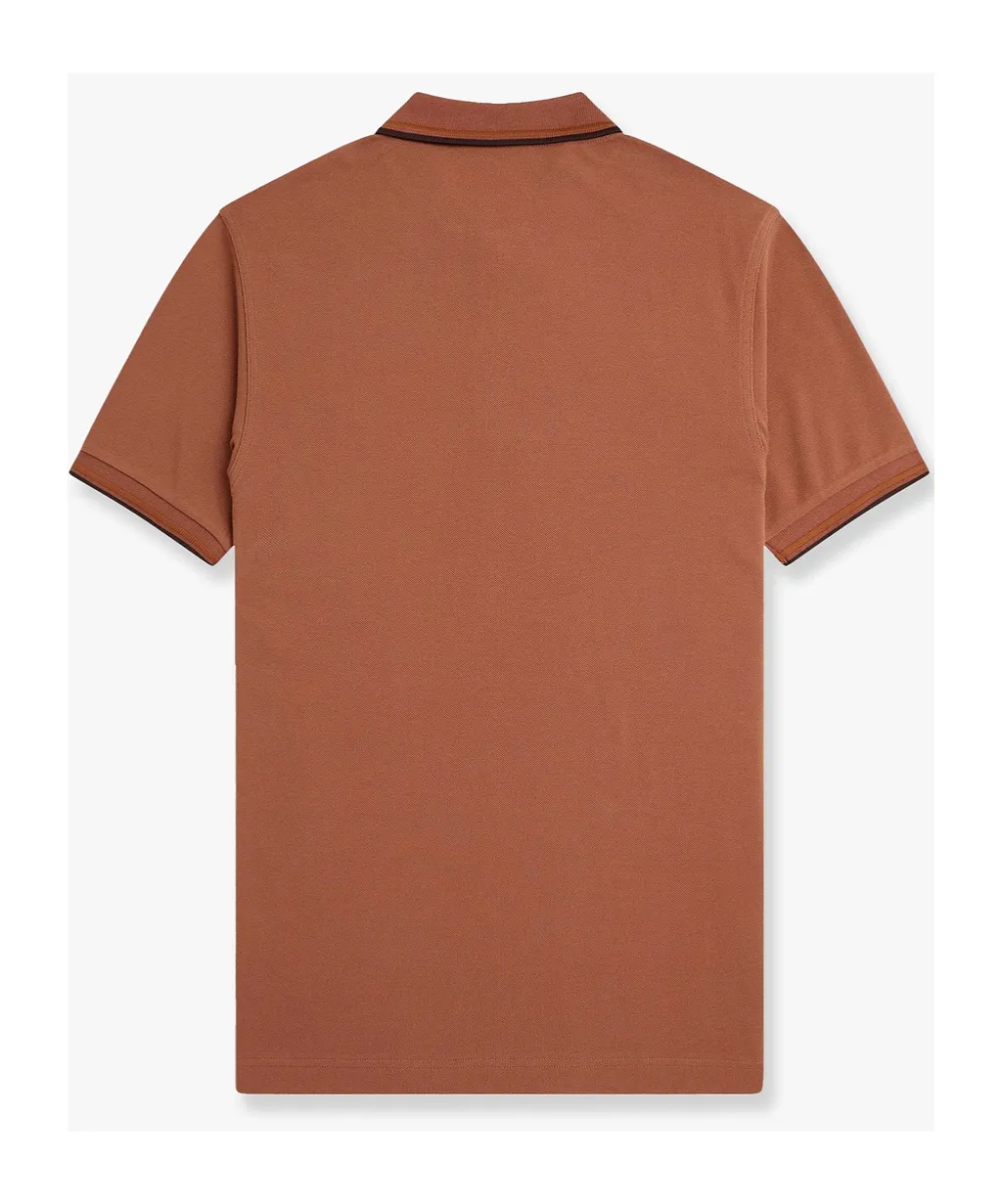 Fred Perry Polo Shirt Brown Style