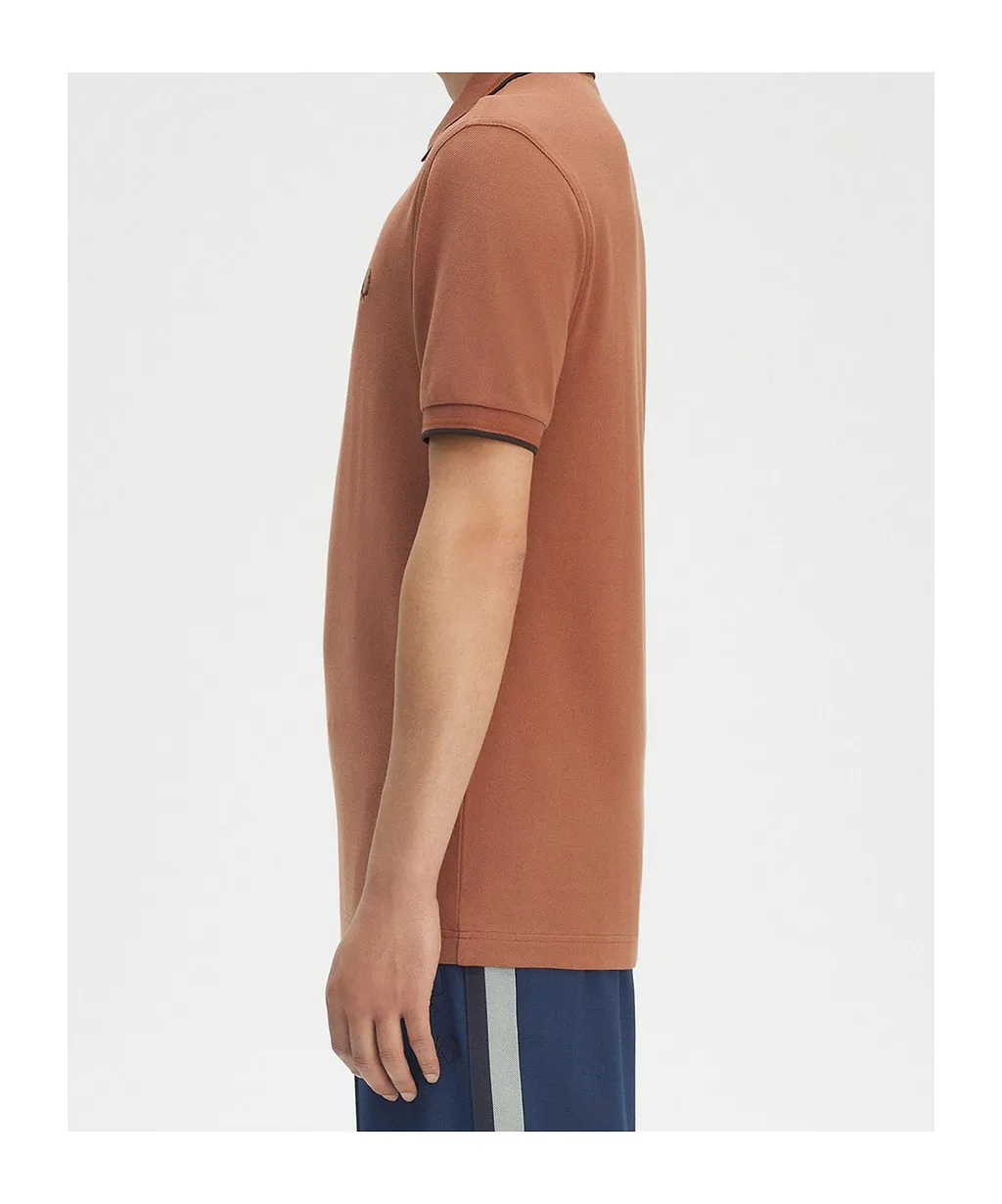 Fred Perry Polo Shirt Brown Style