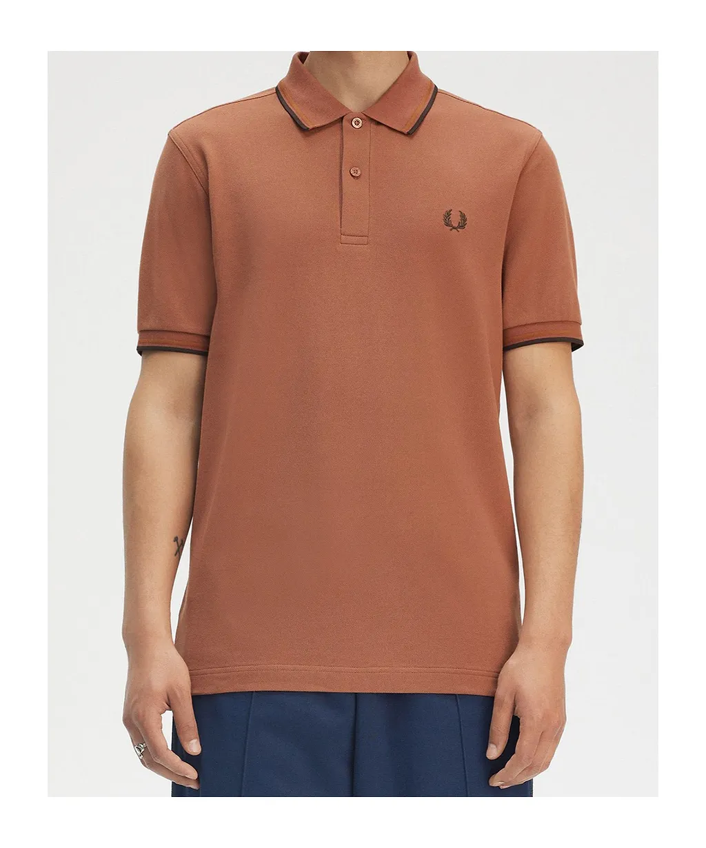Fred Perry Polo Shirt Brown Style