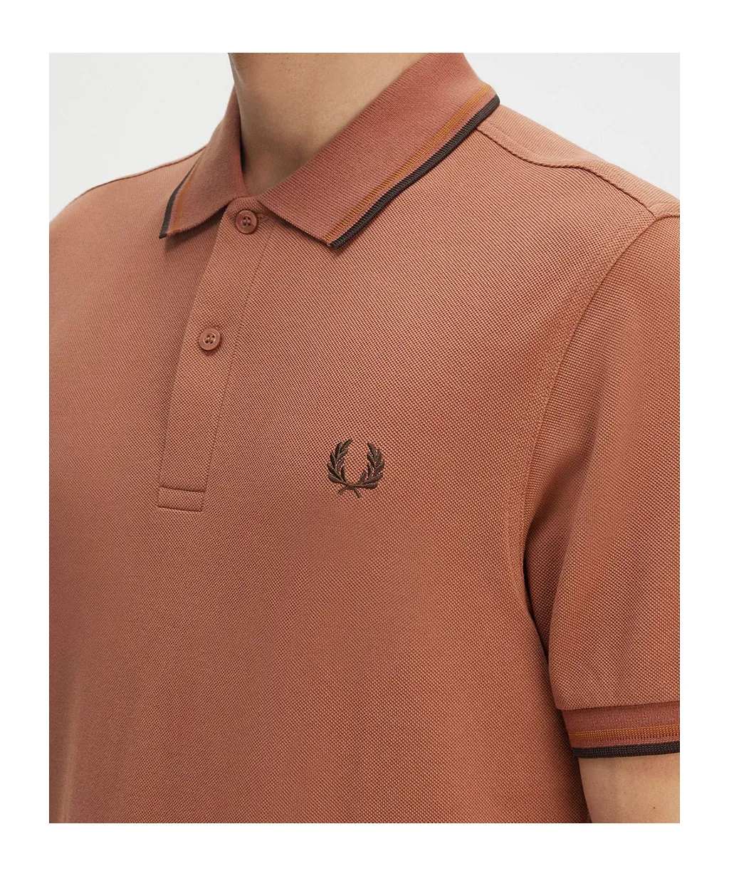 Fred Perry Polo Shirt Brown Style