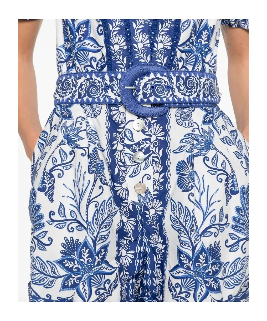 Short-Sleeved Jumpsuit