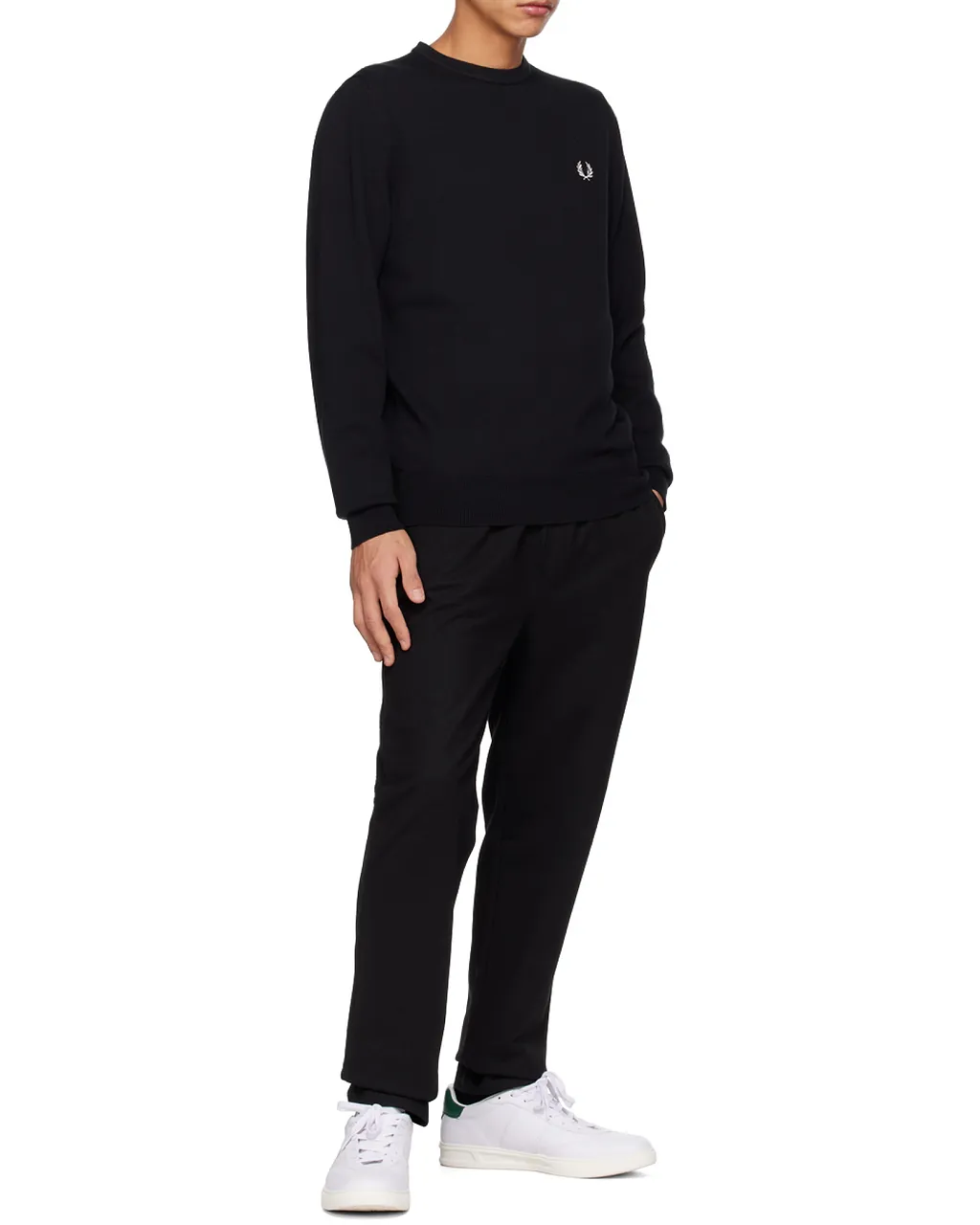 Logo-Embroidered Knitted Jumper