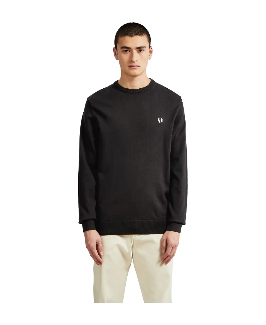 Logo-Embroidered Knitted Jumper