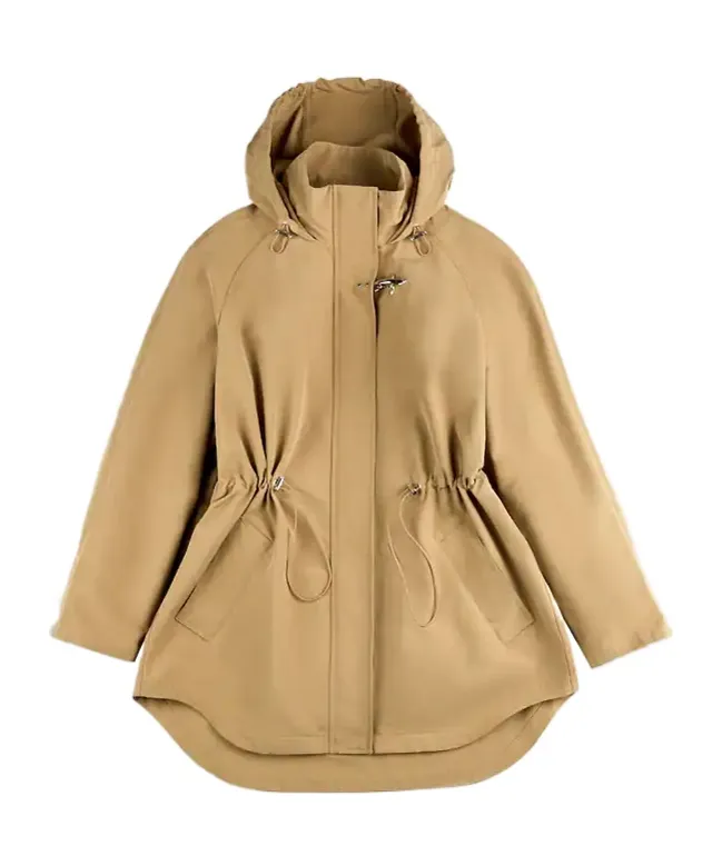 Fay Drawstring Hooded Jacket