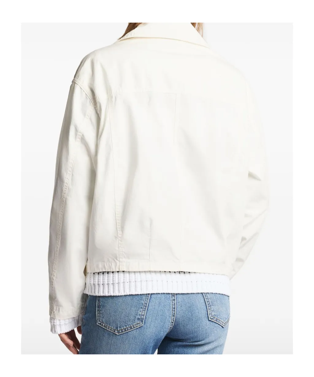 Fay Cropped Technical Jacket