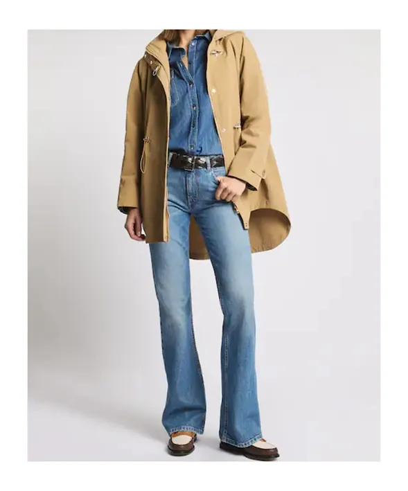 Fay Drawstring Hooded Jacket