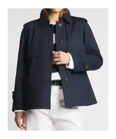 Fay Cape-Style Short Jacket