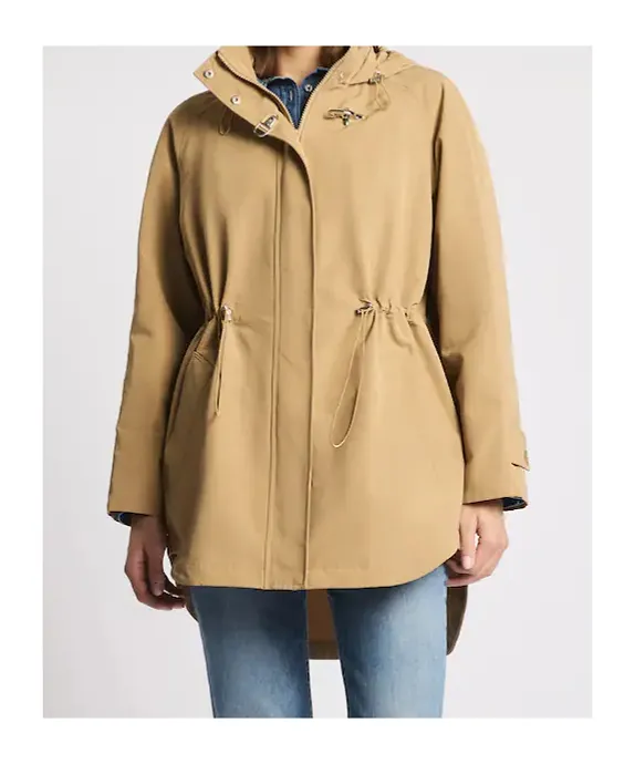 Fay Drawstring Hooded Jacket