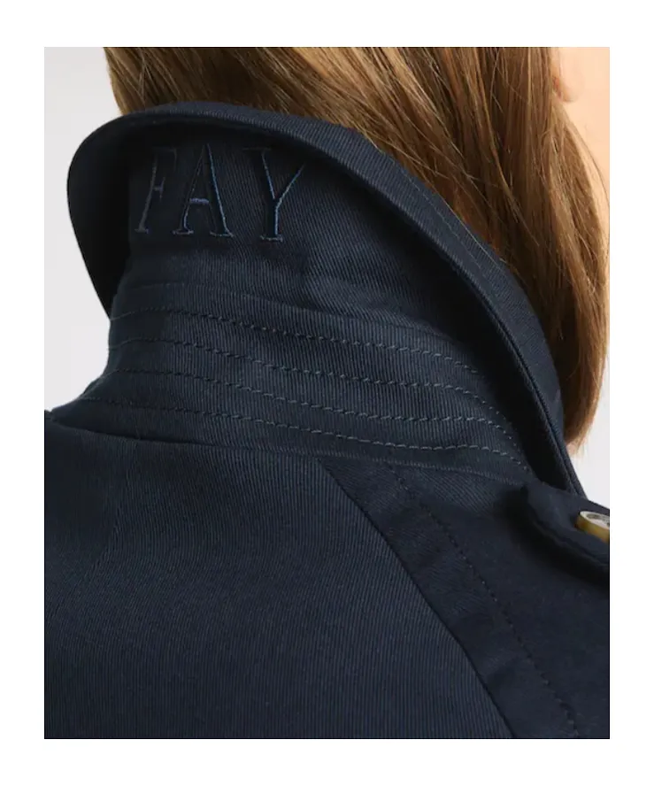 Fay Cape-Style Short Jacket