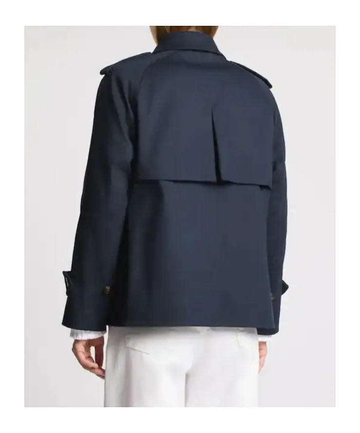 Fay Cape-Style Short Jacket