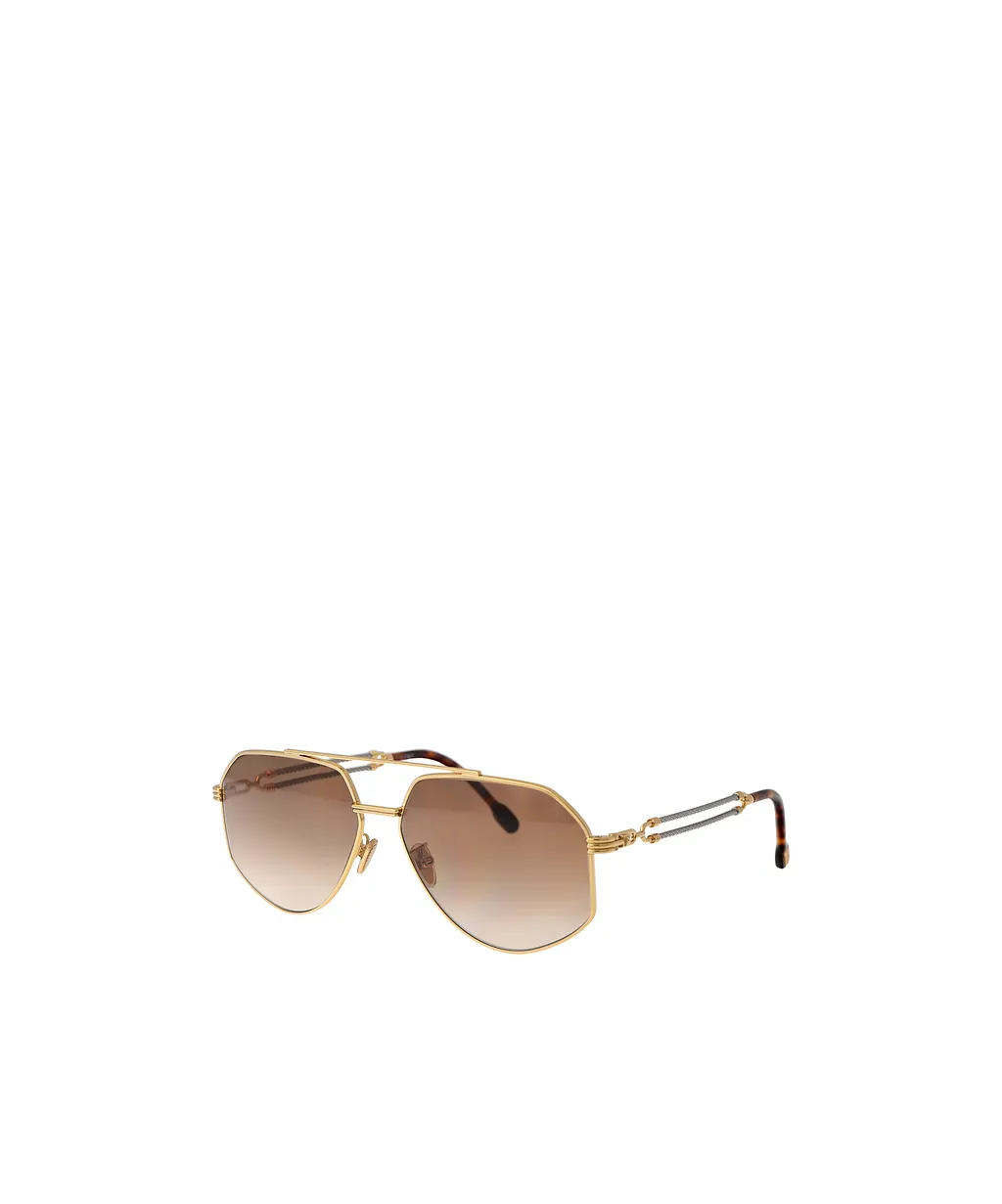 Pilot-Frame Sunglasses