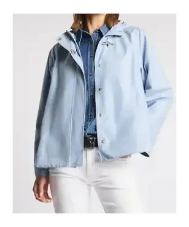 Fay Hooded A-Line Jacket