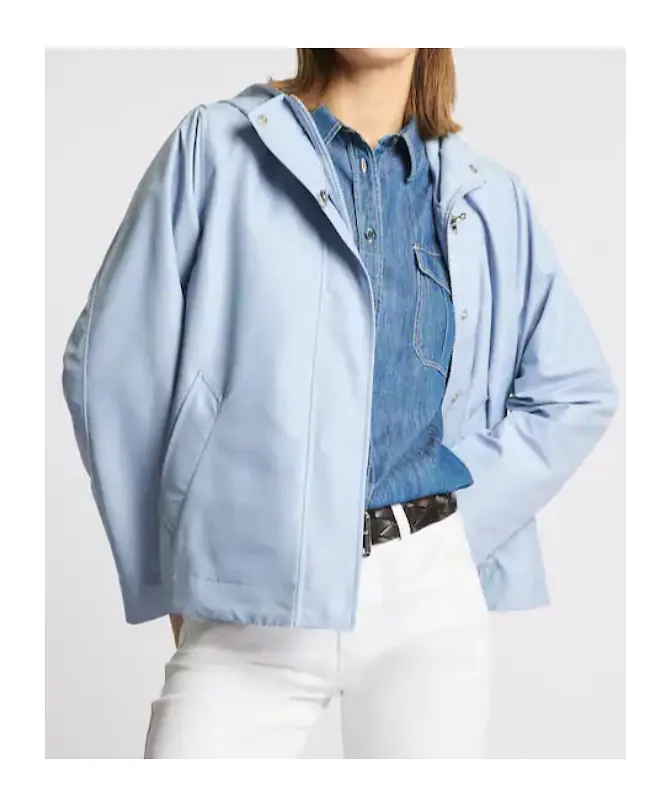Fay Hooded A-Line Jacket