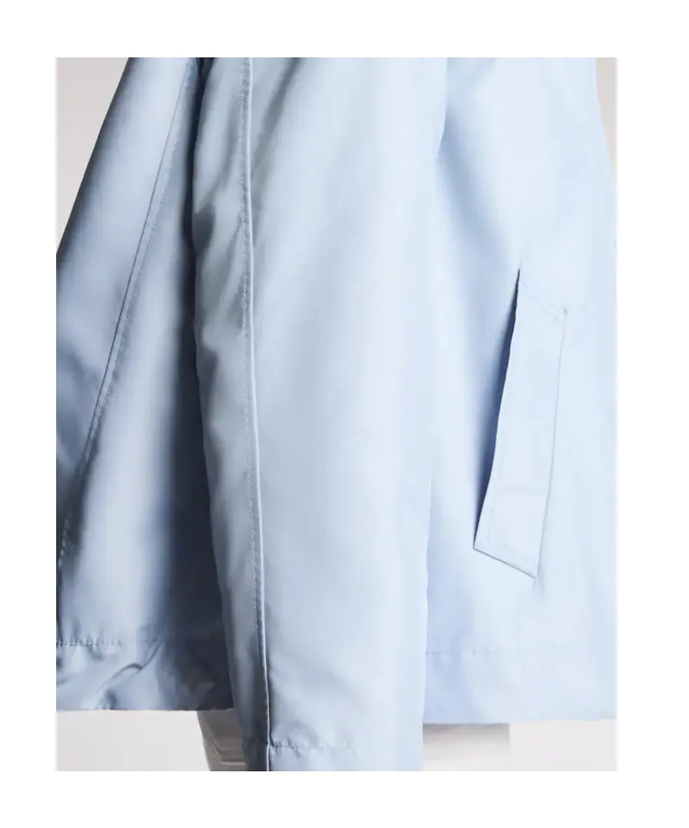 Fay Hooded A-Line Jacket