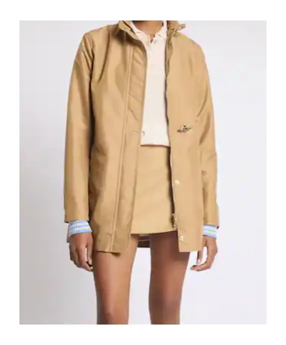 Fay Hook-Fastening Waterproof Jacket