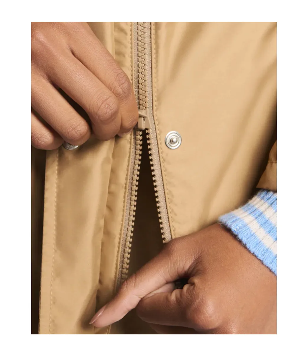 Fay Hook-Fastening Waterproof Jacket