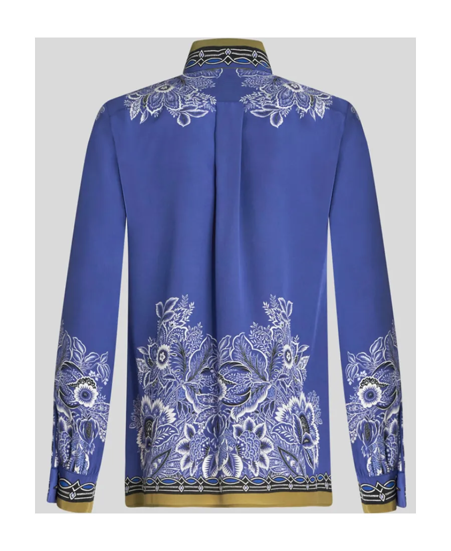 Etro Bandana Print Long-Sleeved Shirt