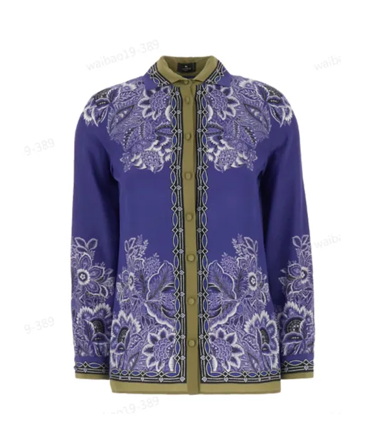 Etro Bandana Print Long-Sleeved Shirt