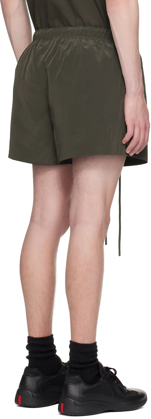 Drawstring Trimmed Shorts