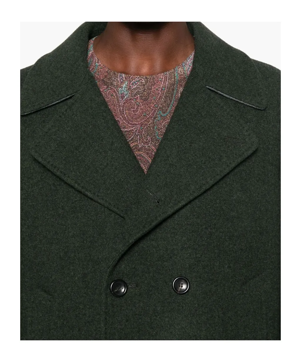 Double-Breasted Peacoat