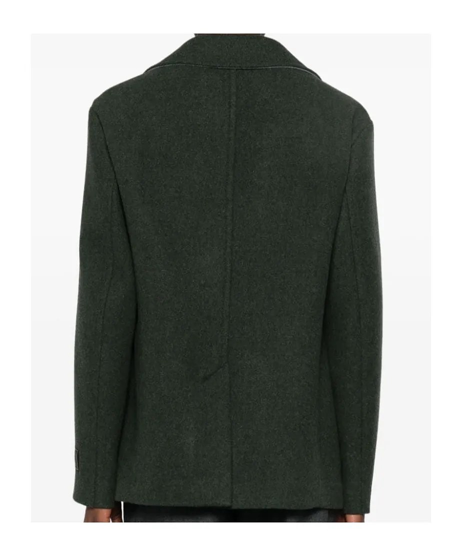 Double-Breasted Peacoat