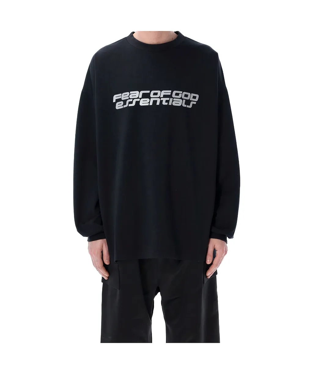 Fear Of God Essentials 90S Logo Long Sleeve T-Shirt