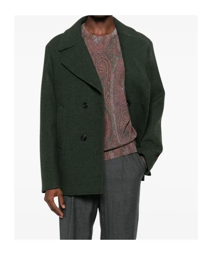 Double-Breasted Peacoat