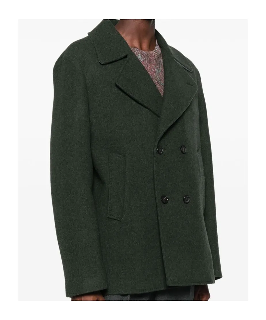 Double-Breasted Peacoat