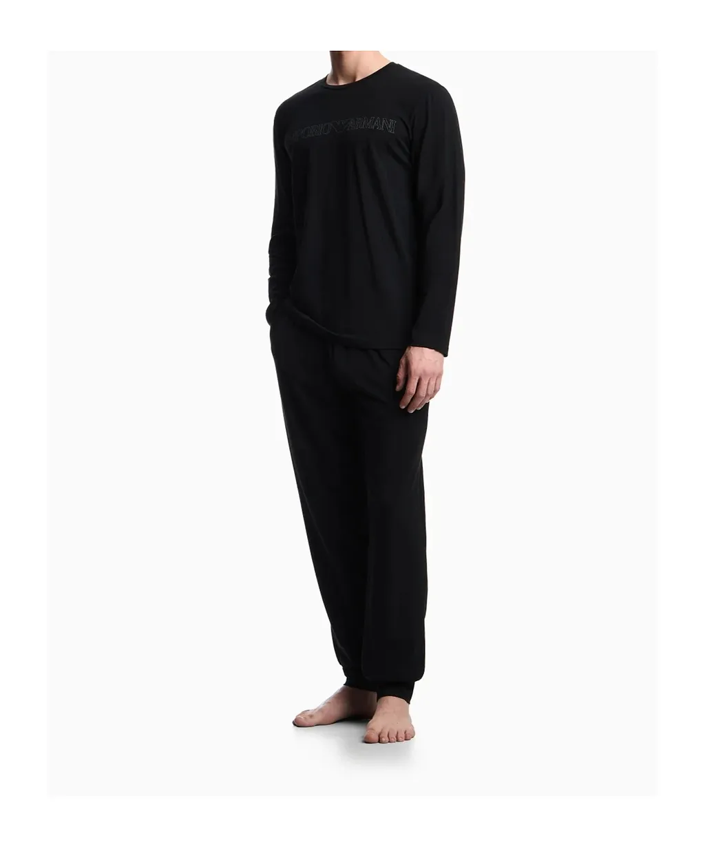 Logo-Detail Pyjama Set