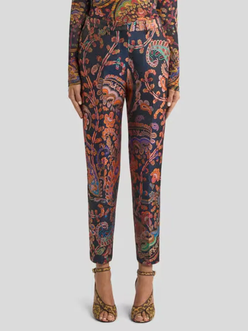 Etro Bristol Patterned Pants
