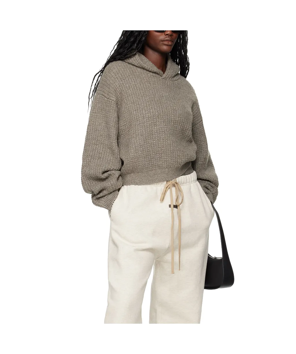 Fear Of God Essentials Hooded Knitted Jumper