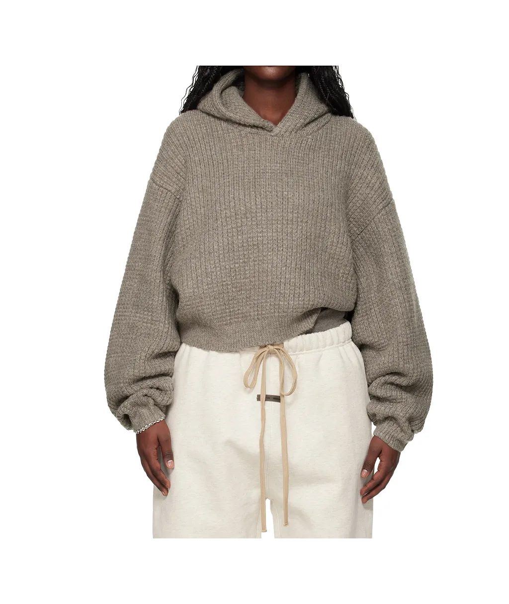 Fear Of God Essentials Hooded Knitted Jumper