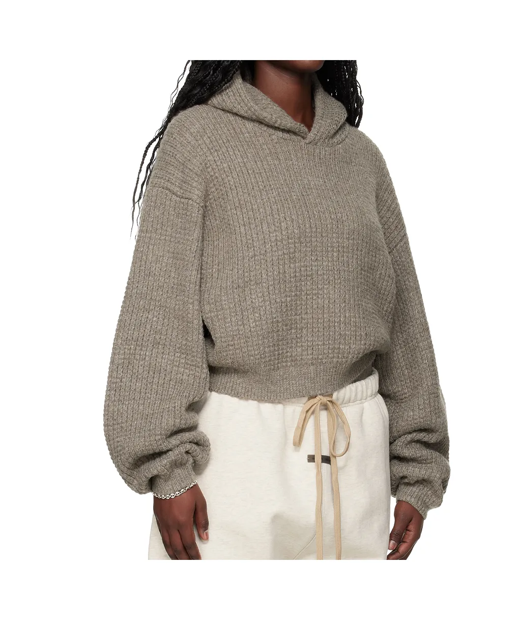Fear Of God Essentials Hooded Knitted Jumper